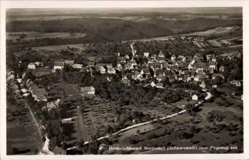 Ak Neubulach im Schwarzwald, Fliegeraufnahme