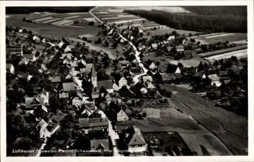 Ak Neuweiler im Schwarzwald, Fliegeraufnahme