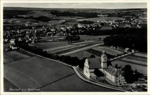 Ak Neustadt an der Waldnaab, Fliegeraufnahme