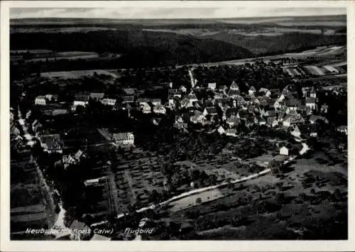 Ak Neubulach im Schwarzwald, Fliegeraufnahme