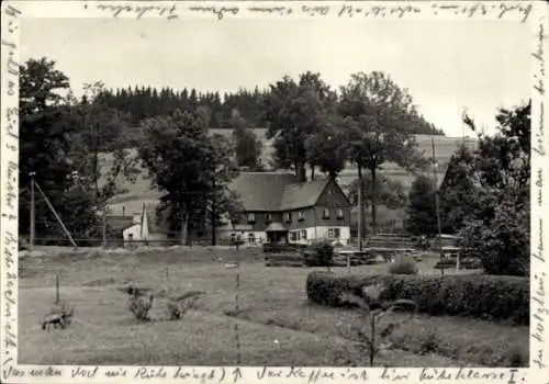 Ak Ober Holzhau Rechenberg Bienenmühle Erzgebirge, Gaststätte Rechenberg