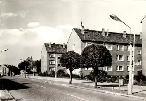 Ak Müncheberg in der Mark, Straßenansicht