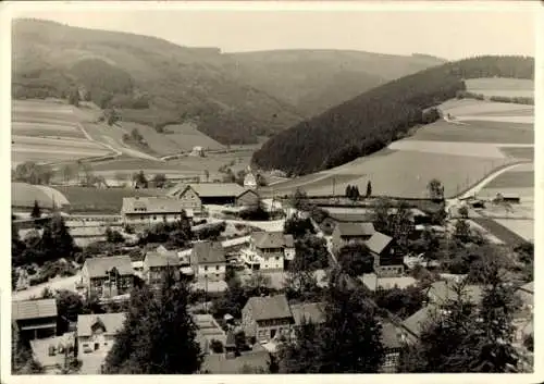 Ak Schwalefeld Willingen Upland Waldeck, Gesamtansicht