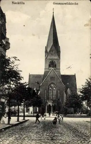 Ak Berlin Neukölln, Genezarethkirche