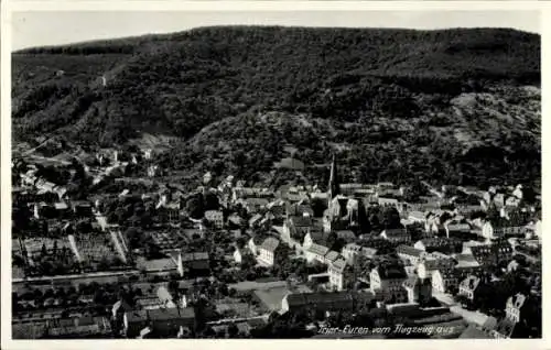 Ak Euren Trier an der Mosel, Fliegeraufnahme