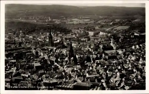 Ak Kaiserslautern in der Pfalz, Fliegeraufnahme