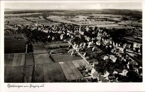 Ak Gärtringen in Württemberg, Fliegeraufnahme