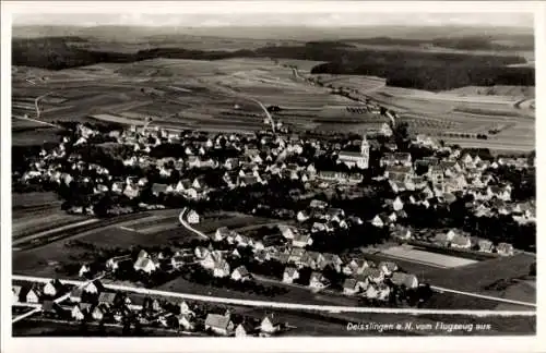 Ak Deißlingen am Neckar, Fliegeraufnahme