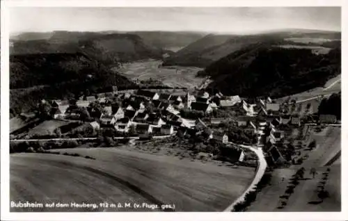 Ak Bubsheim in Württemberg, Fliegeraufnahme