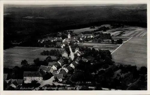 Ak Aichschieß Aichwald in Baden Württemberg, Fliegeraufnahme