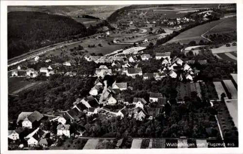 Ak Wutöschingen Breisgau, Fliegeraufnahme