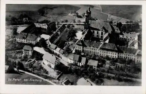 Ak St. Peter im Schwarzwald, Fliegeraufnahme