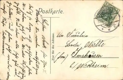 Ak Bad Langensalza in Thüringen, Marktstraße, Rathaus, Geschäfte