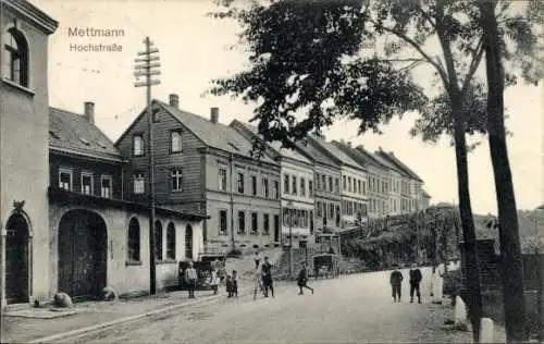 Ak Mettmann in Nordrhein Westfalen, Hochstraße