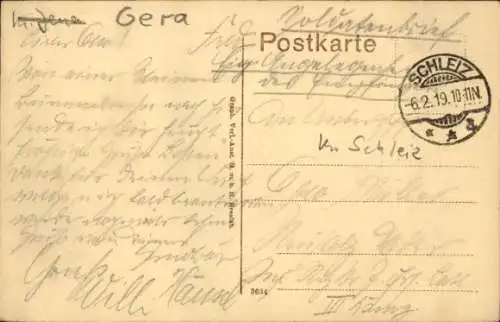 Ak Schleiz im Vogtland Thüringen, Kaiser Wilhelm-Straße, Bahnhofstraße
