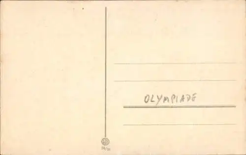 Ak Helsinki Helsingfors Finnland, Olympiade 1952, Diskuswerfer