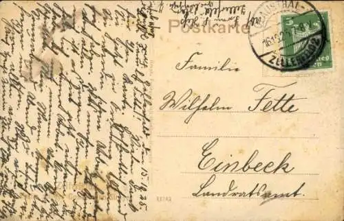 Ak Clausthal Zellerfeld im Oberharz, Goslarsche Straße