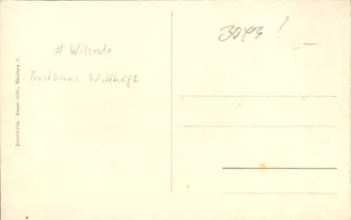 Ak Wilsede Bispingen in der Lüneburger Heide, Gasthaus Witthöft