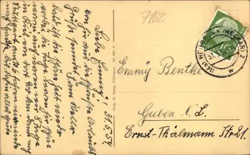 Ak Gschwend Ostalbkreis, Cafe Weller