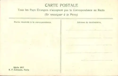 Präge Glitzer Litho Junge, Blumen, Vergissmeinnicht, Kitsch