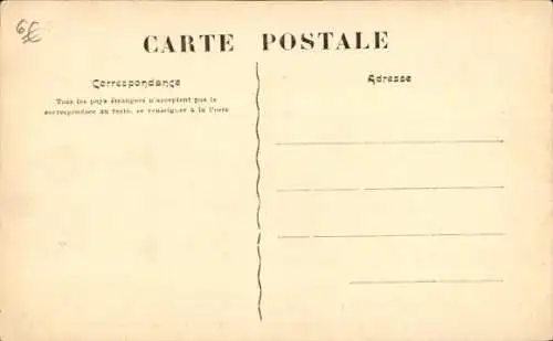 Künstler Ak Sebille, Albert, La frégate cuirassée la Glorie, Ligue maritime française