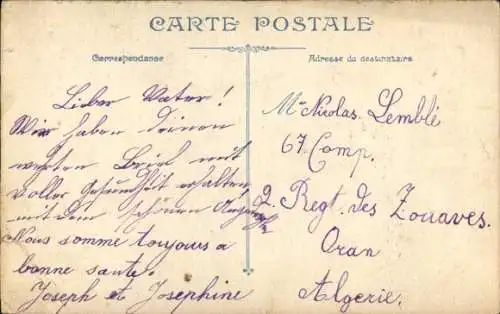 Ak Les Zouzous, Zouaven, Französische Kolonialkrieger, Musikkapelle, Trommler