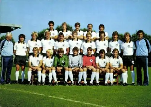 Ak Nationalmannschaft Deutscher Fußball Bund, Europameister 1980, Müller, Votava, Magath