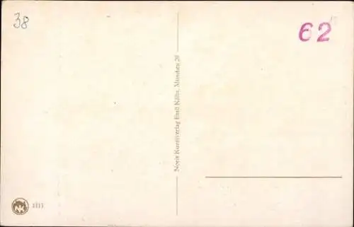 Künstler Ak Binder, Alois, Oberbayrischer Senner, Pfeife rauchend, Volkstracht