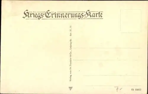 Künstler Ak Günkel, Ein Alpenjäger in Grane, Portrait