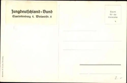 Künstler Ak Strach, E., Durch Reinheit zur Einheit, Turnvater Jahn