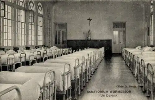 Ak Ormesson Val de Marne, Sanatorium, Un Dortoir