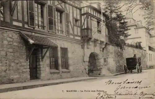 Ak Mantes Yvelines, Porte aux Pretres