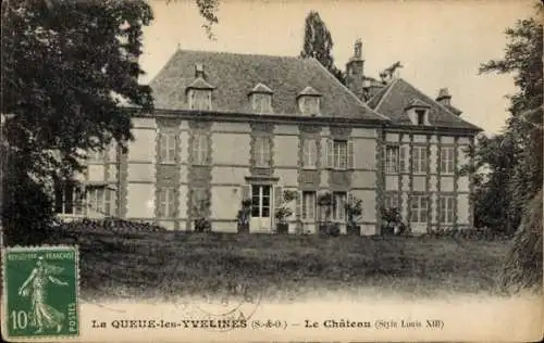 Ak La Queue les Yvelines, Le Chateau