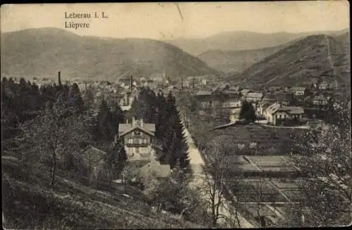 Ak Lièpvre Leberau Elsass Haut Rhin, Panorama