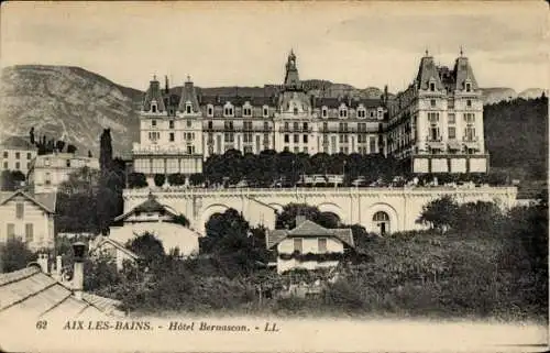 Ak Aix les Bains Savoie, Hotel Bernascon