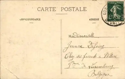 Ak Longwy Haut Meurthe et Moselle, Denkmal von Jeanne d'Arc