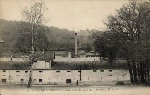 Ak Meudon Hauts de Seine, Aerostatischer Park Chalais