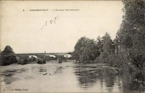 Ak Charbonnat Saône et Loire, L’Arroux torrentueux