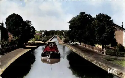 Ak Briare Loiret, Kanal, Pont-Kanal