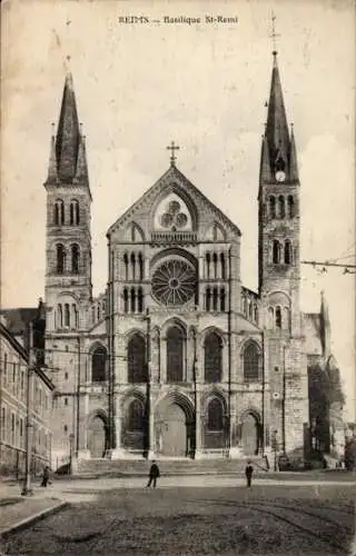 Ak Reims-Marne, Basilika St-Remi