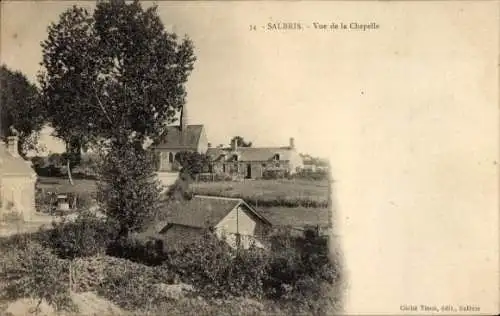 Ak Salbris Loir et Cher, Blick auf die Kapelle