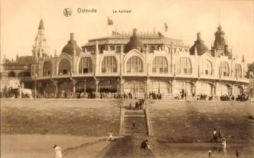 Ak Ostende Ostende Westflandern, Kursaal