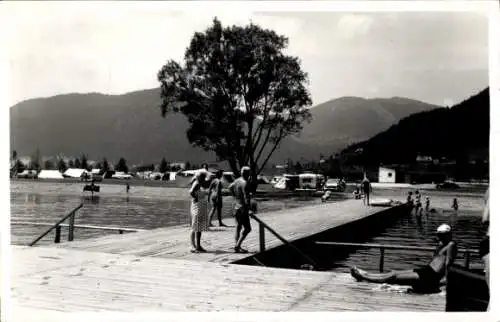 Ak Annenheim am Ossiachersee Kärnten, Camping