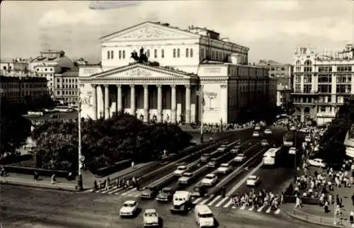 Ak Moskau Russland, Staatliches Akademisches Bolschoi-Theater der UdSSR, Verkehr