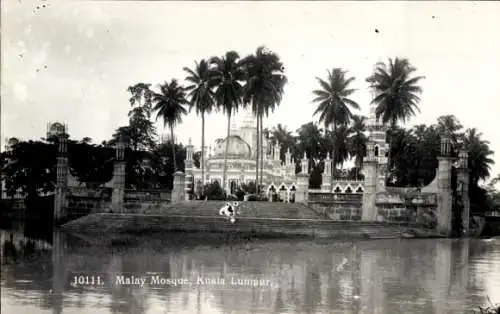 Ak Kuala Lumpur Malaysia, Malaiische Moschee, Moschee am Wasser