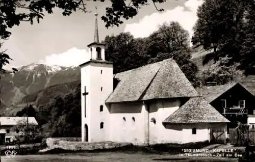 Ak Thumersbach Zell am See in Salzburg, Sigismund Kapelle