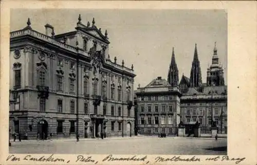 Ak Praha Prag Tschechien, Erzbischöfliches Palais