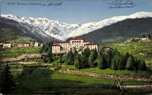 Ak Brissago Lago Maggiore Kanton Tessin, Kurhaus Brenscino