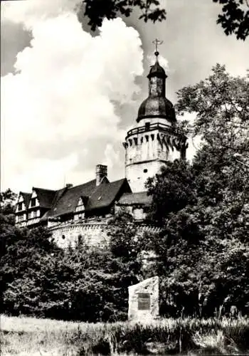 Ak Pansfelde Falkenstein im Harz, Burg Falkenstein, Heimatmuseum