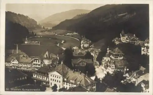 Ak Sankt Blasien im Schwarzwald, Ortsansicht